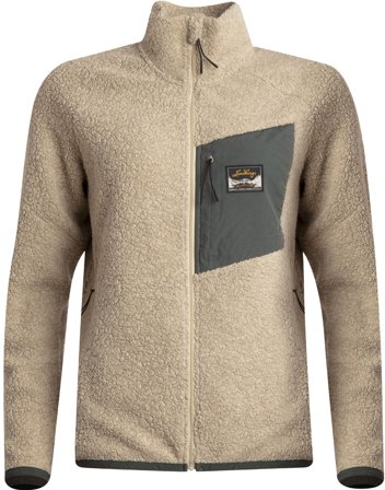 Lundhags Flok Wool naisten fleecetakki, beige