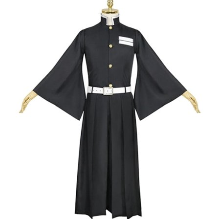 Tokito Muichiro Cosplay Demon Slayer Kimetsu no Yaiba Kostyme Kisatsutai Uniform Sett Halloweenfest Anime Klær A3 A3.