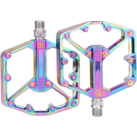 Aluminium cykelpedaler med forseglede industrielle kuglelejer, 9/16 skridsikre cykelpedaler til elcykel, MTB, BMX, racercykel