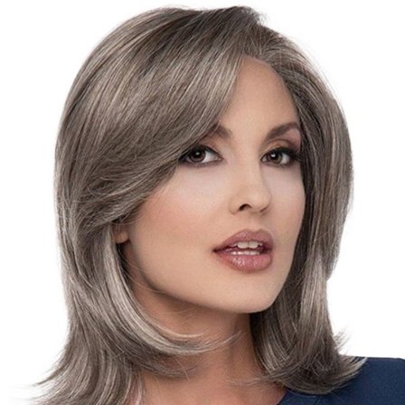 Naturlige parykker Hårklipp Puffy 1 1