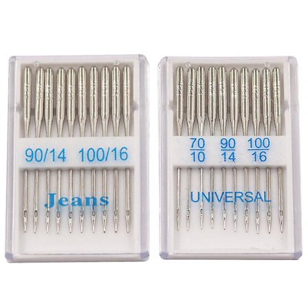 Boks Symålnål Profesjonell Symaskin Nål Bærbar Suturnål (4X0.2cm, som vist på bildet)