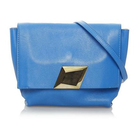 MCM Pre-owned, Shoulder Bags Blauw, Dames, Maat:ONE Size