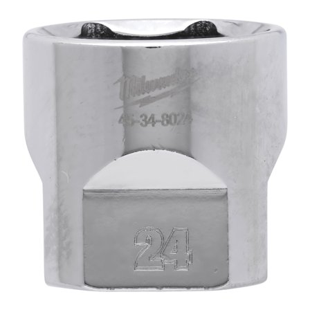 Milwaukee 4932480000 Pipe 3/8", kort 24 mm, Håndverktøy