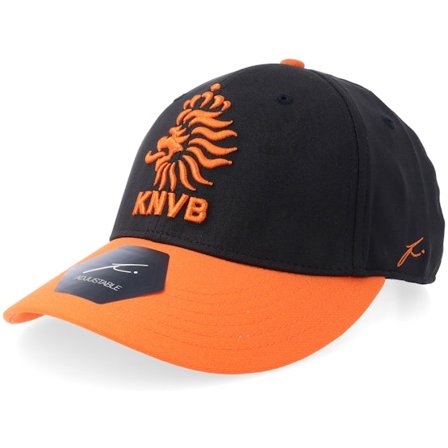 Fan Ink - Football Schwarz Adjustable Cap - Netherlands Football Beyond Borders Black/Orange Adjustable @ Hatstore