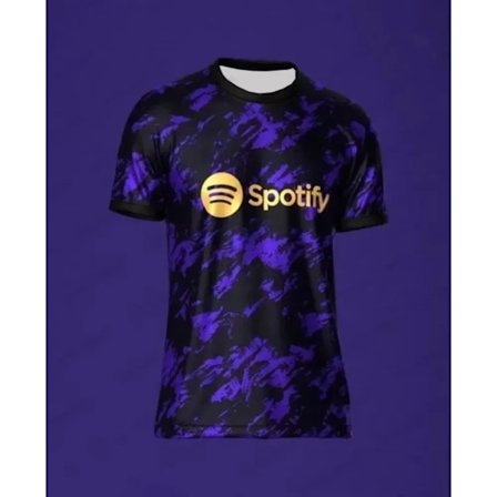 Sommer Barcelona Special Edition Fodboldtrøje Mænd Damer Komfortabel åndbar Hurtigtørrende Motorcykel Trænings T-shirts