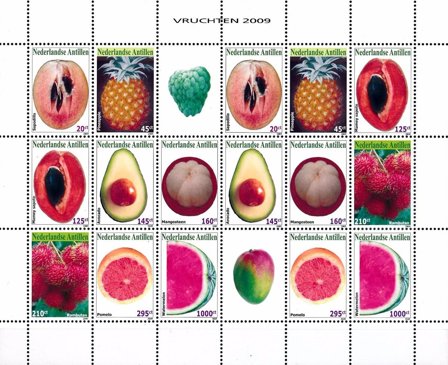 Hollandske Antiller 2009 - NVPH V1969-1976 - Miniark - Postfrisk