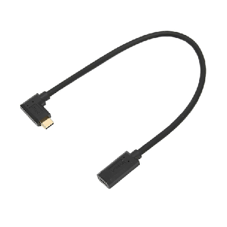 USB Type C-kabel 30 cm Rask Overføring USB3.1 TypeC Hann til Hunn Dataforlengelseskabel