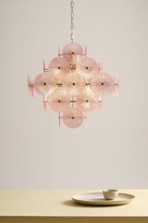 Jotex - AVARO taklampe Fersken/messing - Kjøp Taklamper hos Jotex