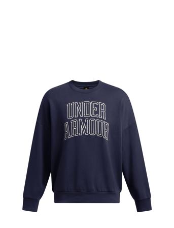 Ua Icon Hwt Terry Os Crew Navy Under Armour