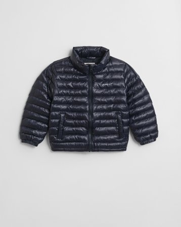 GANT Kinder Shiny Leichte Daunensteppjacke (122/128) Marineblau