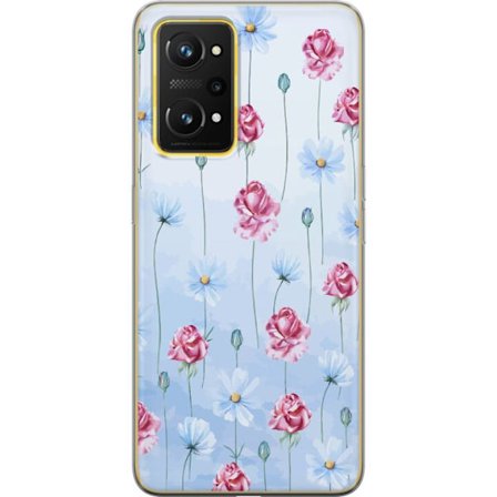 Kompatibelt Mobildeksel til Realme GT Neo 3T Petal Reverie Sky Blue