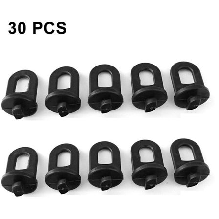 30 stk. drivhustilbehør, drivhustilbehør, plastikkroge, ophæng til drivhuse, plastikplanteophæng til udendørs