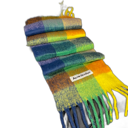 Randig halsduk Acne Studios i ull