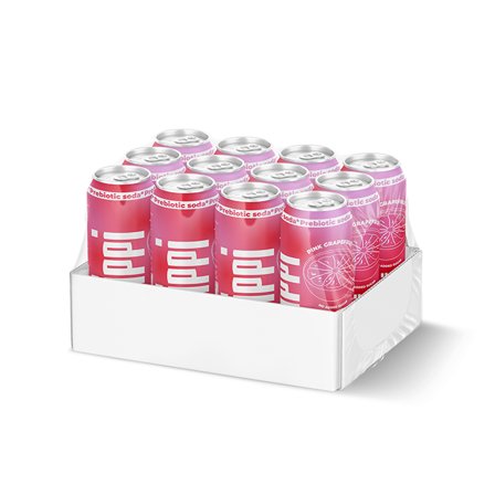 12 x hÄppi 330 ml Alice Stenlöf, Pink Grapefruit