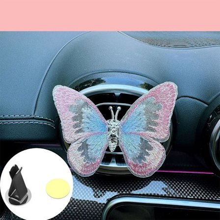 Broderi Doft Fjärilsdekoration Fjärilsbil