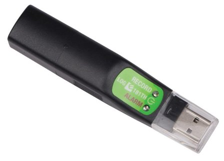 Elma LOG 181TH Datalogger temperatur & fukt, PDF, USB, Mätinstrument