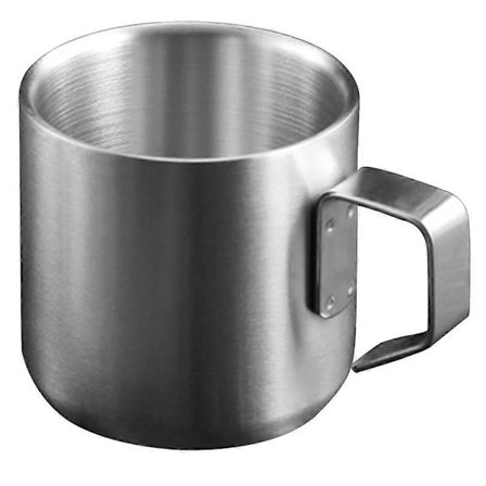 Metall Müsli Kopp Metall Kopp Metall Gröt Kopp Handtag Frukost Kopp Mjölkbehållare