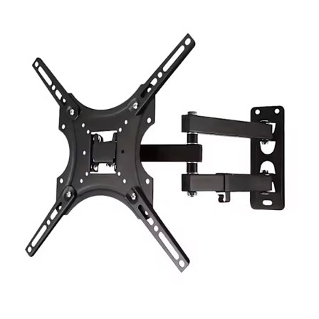 Svingbart TV-stativ for 22" til 55" TV-er - VESA 75x75 til 400x400 mm - Plasma LCD LED Flat Panel TV - Maskinvare inkludert