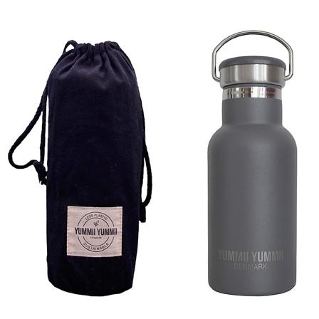 YUMMII YUMMII Termoflaske Charcoal Small 350 ml, Tøj & Bolig, Opbevaring & Organisering, Termoflasker