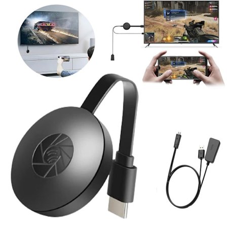 Media streamer trådløs HDMI dongle 1080p, Trådløs HDMI-adapter til hjemmebiograf, TV & projektor