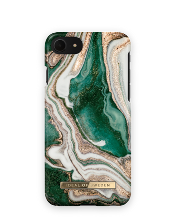 iPhone SE/8/7/6/6s Hoesje, Golden Jade Marble, iDeal of Sweden