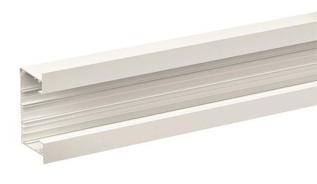 Schneider Electric 5506318 Kanavan alaosa 123 x 72 x 2500 mm valkoinen, Asennustuotteet