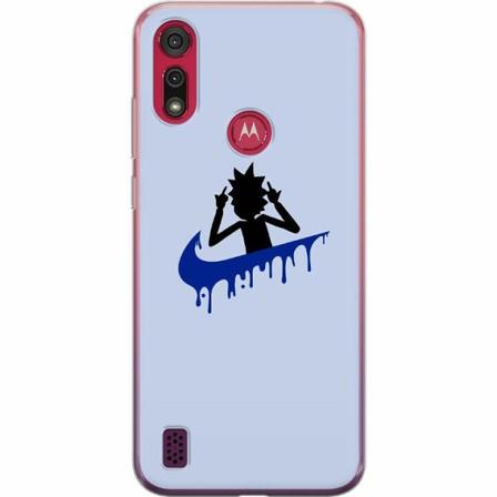 Motorola Moto E6s (2020) Genomskinligt Skal Nike