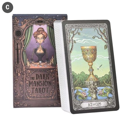 The Hidden Truth Oracle Independent Oracle ards Tarot Deck 54 C