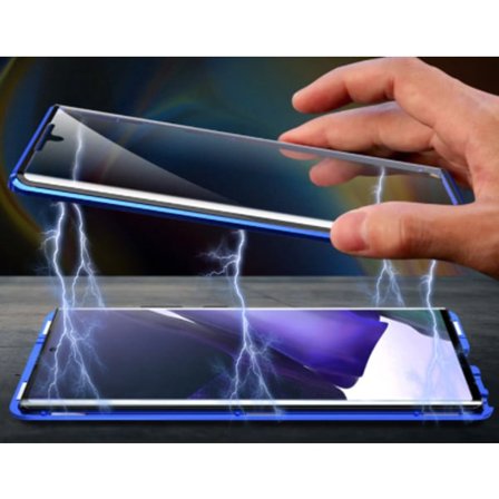 metallfodrall till iphone 11 pro blå