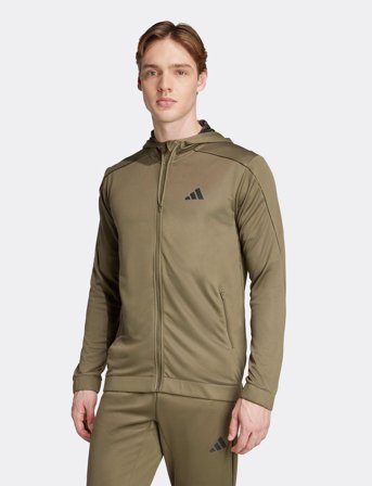 adidas Performance Sea Fz Hd - Khaki green - XL