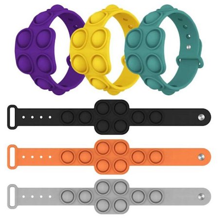 2-PACK POP-IT Fidget Watch