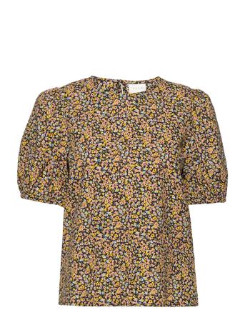 Vigussa S/S Top /Rx/1 Black Vila