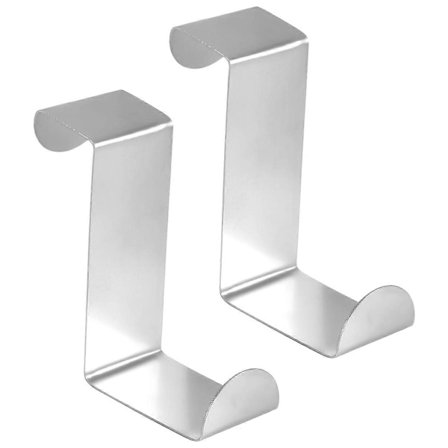 2 kpl Ovenkoukku Ruostumaton Teräs Keittiökaappi Vaateripustin Kodin Säilytys Ripustin Järjestäjä Koukku