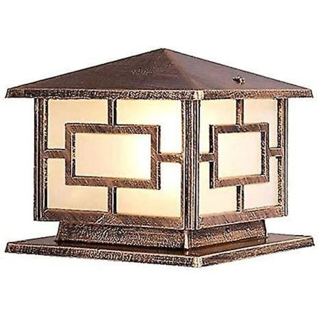 Udendørs Vandafvisende Ip44 Terrasse Pælelampe Søjlelys