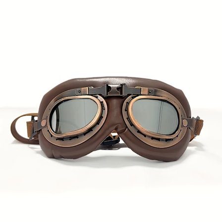 Retro Sommer High-end Kjæledyrbriller, Pilotstil Schäferhund og Motebriller for Mellomstore Hunder, Justerbare|vindtette [DB]