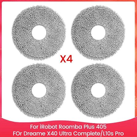 För IRobot Roomba Plus 405 Combo Robot/505 Combo Robot, för Dreame X40 Ultra Complete/L10s Pro Robotdammsugare