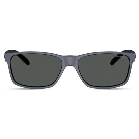 Occhiali da sole quadrati con montatura in corno nero e blu navy | Arnette 0AN4185 per uomini - Occhiali da sole quadrati
