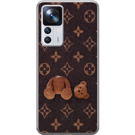 Yhteensopiva Puhelinkuori Xiaomi Xiaomi 12T Pro Graafinen monogrammikuvio, jossa taiteellisesti muotoiltu nalle