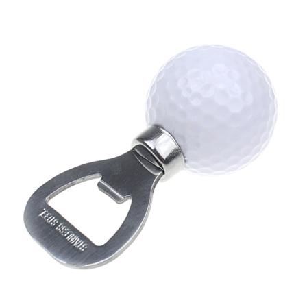 Golfball flaskeåpner, ølflaskeåpner morsomme gaver til menn kvinner Nyhetsartikler for golfelskere Ølentusiast flaske (2stk)