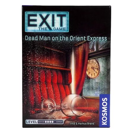 EXIT: Spöktågbanan - Unikt Escape Room-spel - 1-4 spelare - Strategiska brädspel med pussellösning