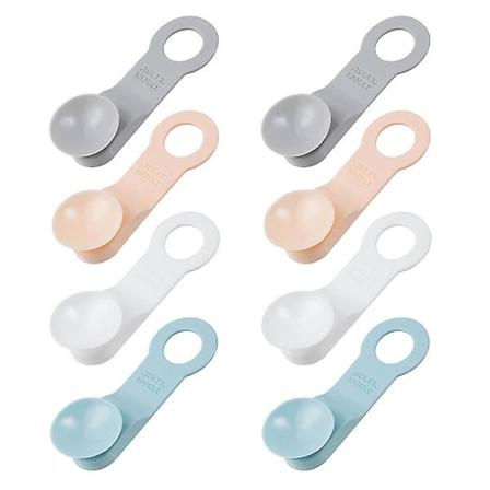 4 Par Creative Toalettlokkheiser Bundlet Toalettsete Ringheiser Assorterte Farger 10.6X3.6X2CM Assorted Color 10.6X3.6X2CM