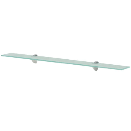 Vidaxl Svävande Hyllor 2 St Glas 90x10 Cm 8 Mm Transparent