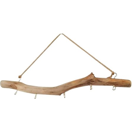 Luonnollinen Rimpulakoukku Rimpulaoksat Koristeellinen Seinäkoukku Ripustuskoriste Koti Makuuhuoneen Ovikoriste