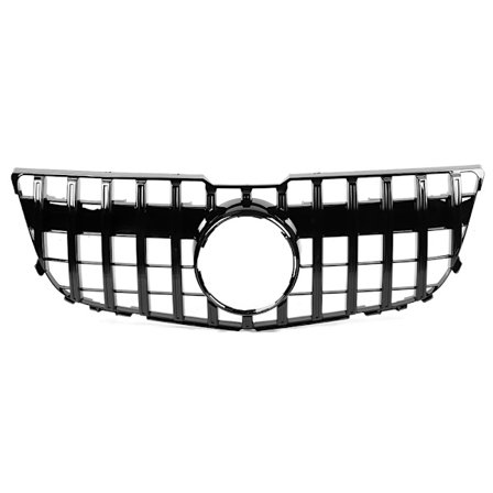 Musta etusäleikkö, autojen muokkauslisävaruste, sopii Benz GLK X204 GT 13-15