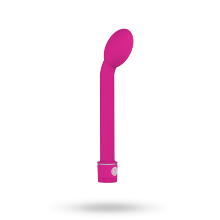 Rechargeable G-spot Vibrator Pink - Easy Toys