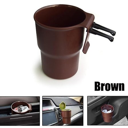 Bil Vattenkopphållare Stolsrygg Kopphållare Pp Portabel Papperskorg 12 * 9.5 Cm 63g Luftutsläpp Dryckeshållare Bil| |