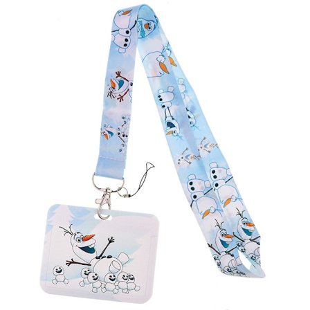 Disney Princess Sød Tegneserie Lanyard Arbejde Skole ID-kortholder Halsrem Børn Gave