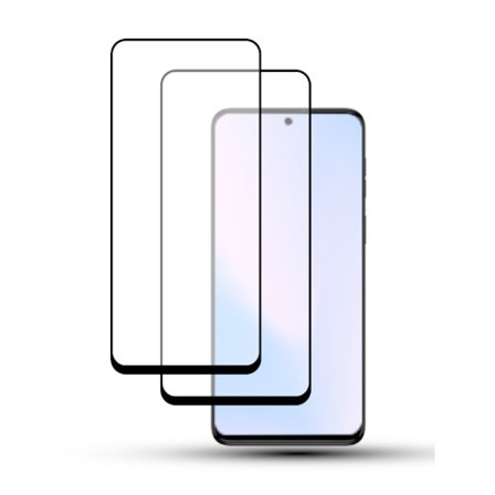 2-Pack MOTOROLA MOTO G62 Skærmbeskyttelse - Hærdet Glas 9H - Super kvalitet 3D