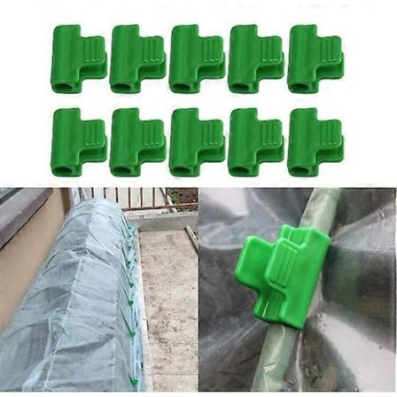 20 KPL Putkikiinnike Filmipidike Kasvihuoneen Kiinnikkeet Kalvo Rivipeite Varjostusverkko Vannekiinnike Runko Tuki Puutarhakasvihuone