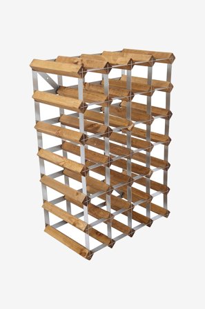The Swedish Wine Rack Factory - Viinihylly 30 pulloa The Swedish Wine Rack Factory - Ruskea - Viinipullotelineet - - Homeroom